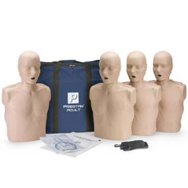 Prestan Manikin Medium Skin Tone Adult 4-Pack with CPR Monitor (PP-AM-400M-MS)