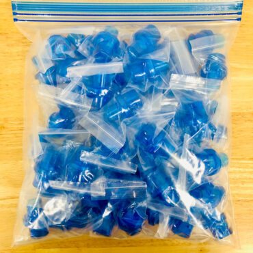 100-pack of individually-wrapped CPR Training One-Way Valves