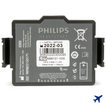 Philips HeartStart FR3 Aviation Battery (989803150171)