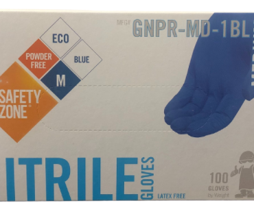 Assorted Nitrile Gloves (1 box, 100 gloves)