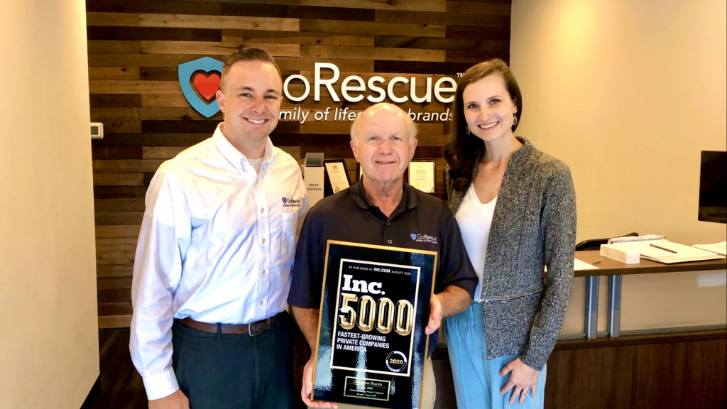 Inc. Magazine Includes GoRescue on Its Annual List of America's Fastest-Growing Private Companies - the Inc. 5000