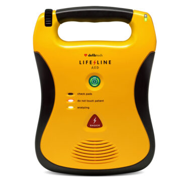 The Defibtech Lifeline is an optimal AED for use in sudden cardiac arrest