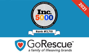 GoRescue included in the 2021 Inc 5000 Fastest Growing Companies