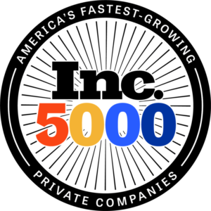 Inc 5000 fastest growing companies logo